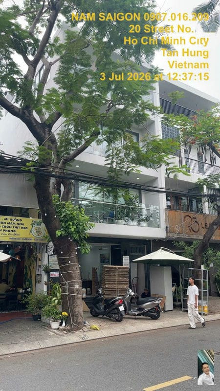 Cho thuê nhà đường số 53 Tân Quy Đông Quận 7 5x20 giá 50 triệu